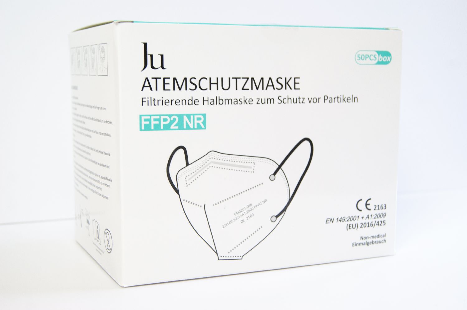 Atemschutzmaske FFP2 50 Stück pro Packung