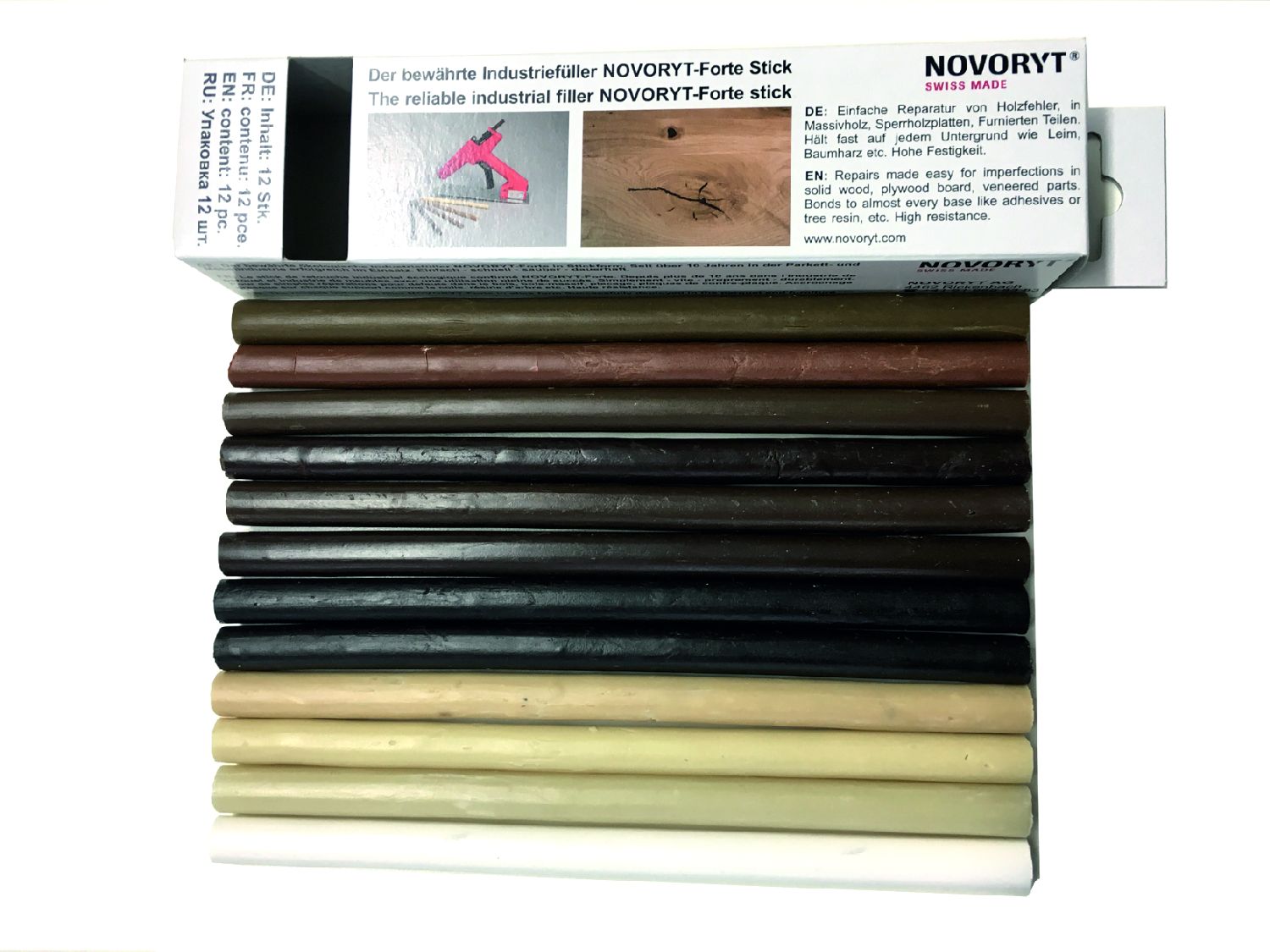 Novoryt Forte Sticks Mischsortiment  12er Packung