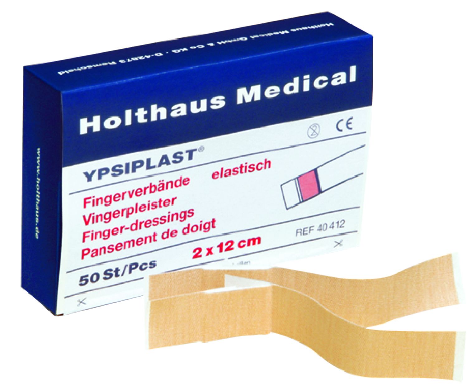 Fingerverband elastisch 2 x 12 cm - Box mit 50 Stück