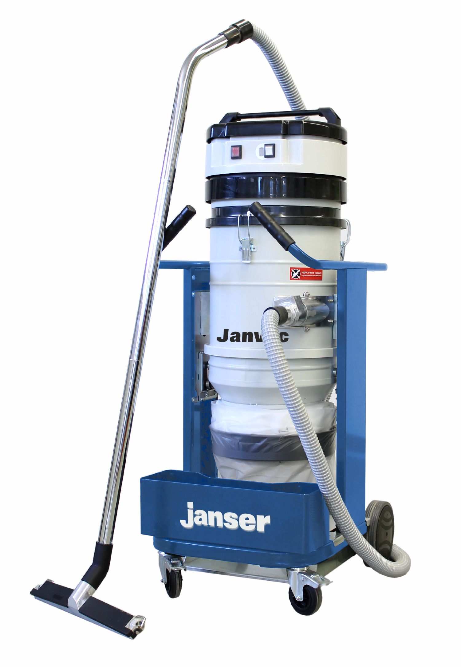 *JANVAC 340 LP Schleifstaubsauger