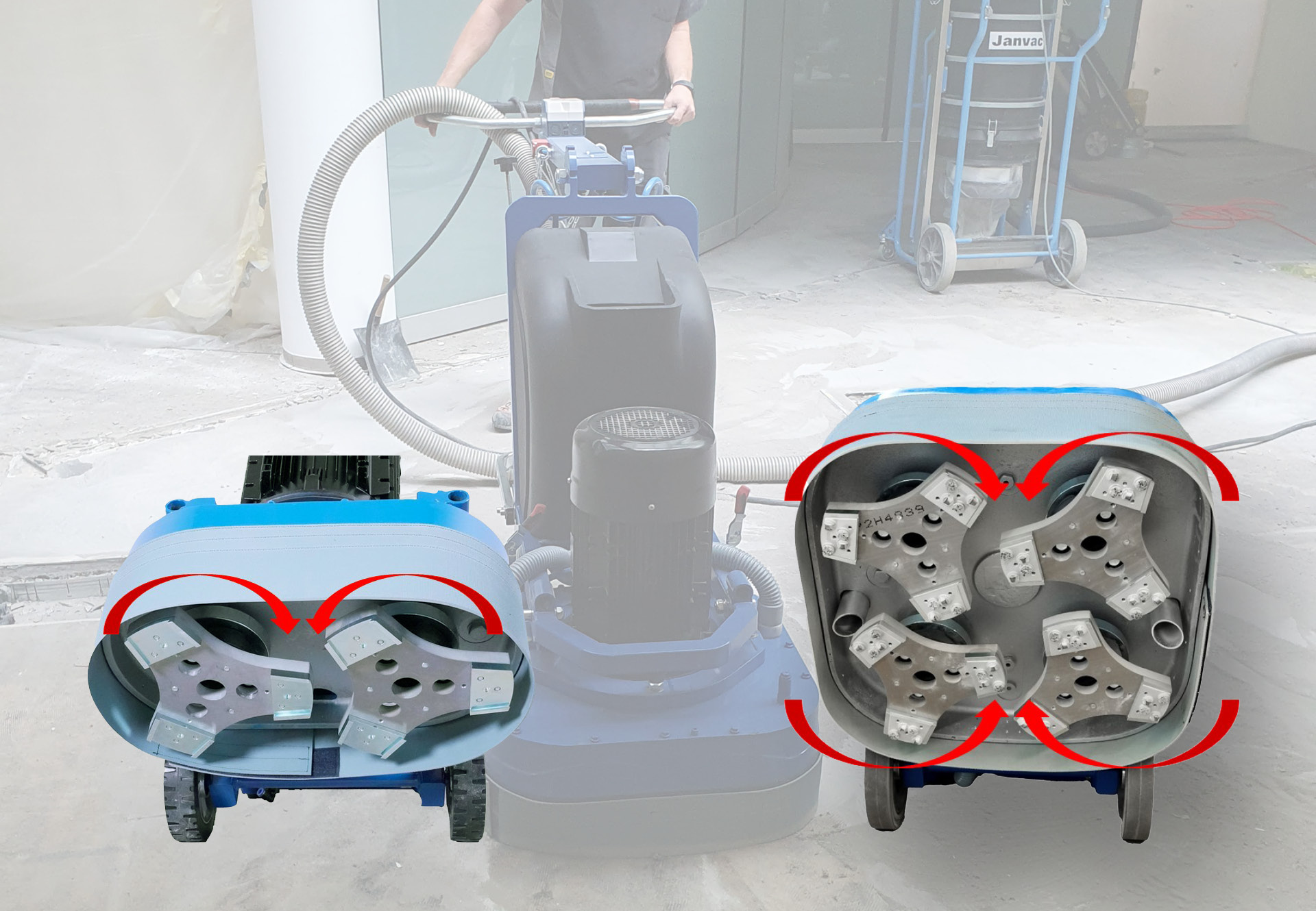 Rotative Schleiftechnik – 2 neue Schleifmaschinen von Janser Rotative Schleiftechnik – 2 neue Schleifmaschinen von Janser