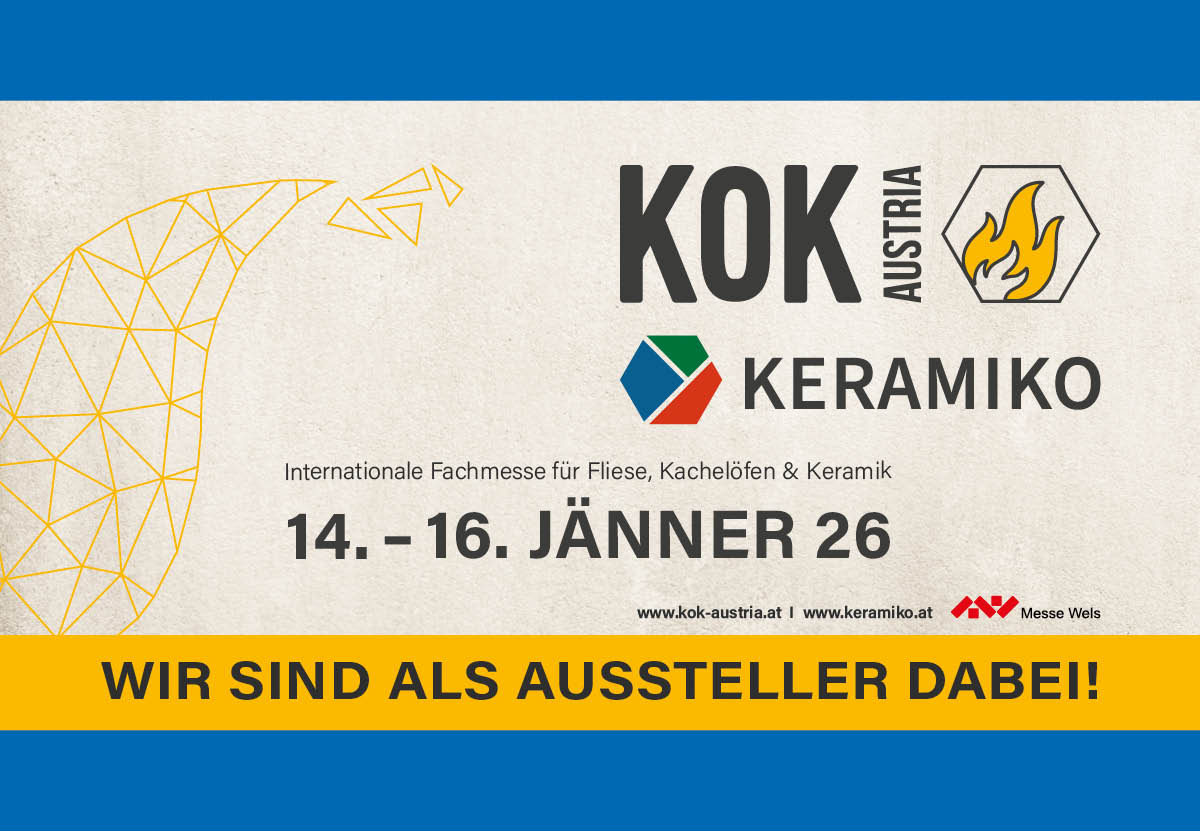 Janser auf der KOK Austria & KERAMIKO 2026 Janser auf der KOK Austria & KERAMIKO 2026