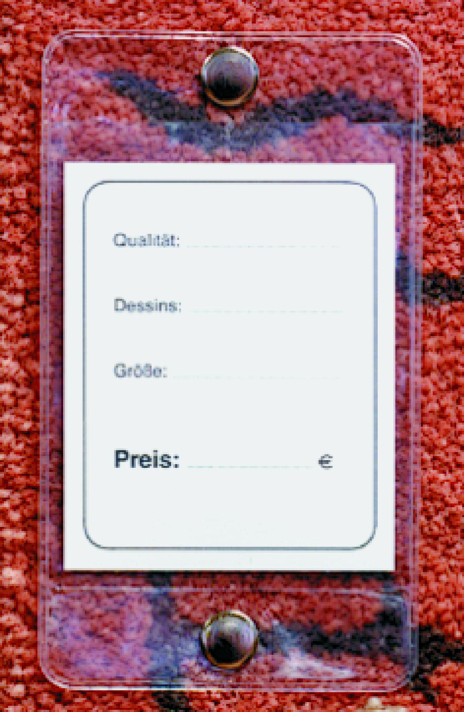 Klarsichthülle klein 30-3 80 x 130 mm