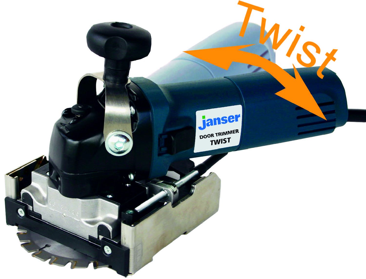 Door Trimmer-TWIST 230V mit HM Sägeblatt im Koffer